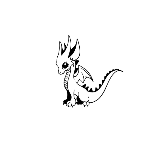 Rabisco de dragão