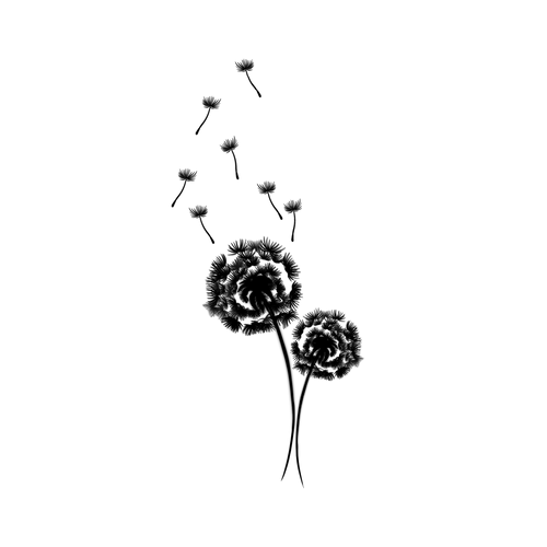 Dente-de-leão discreto