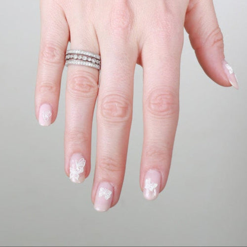 Nails borboleta