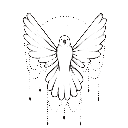 Tatuagem de pomba