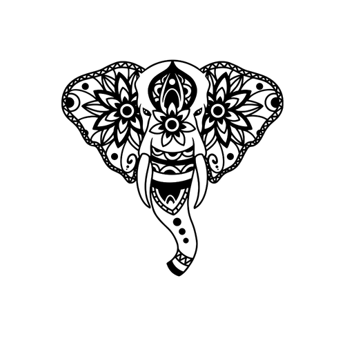 Mandala de elefante