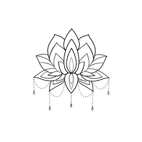 Tatuagem de lótus