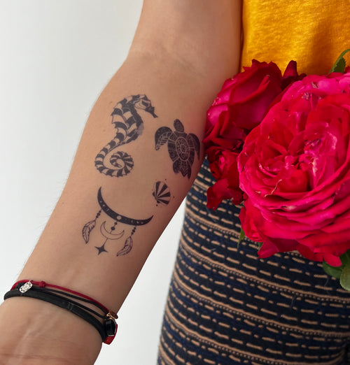 Tatuagem de cavalo marinho