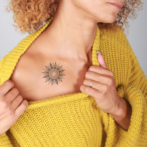 Tatuagem de sol
