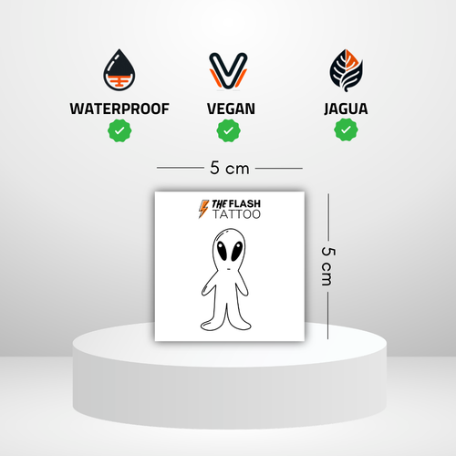 Tatouage temporaire extraterrestre