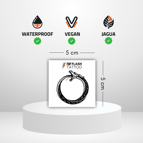 Tatouage viking jormungandr