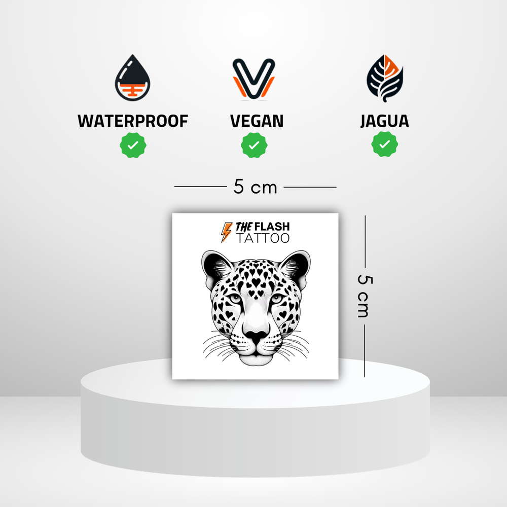 Tatouage temporaire leopard