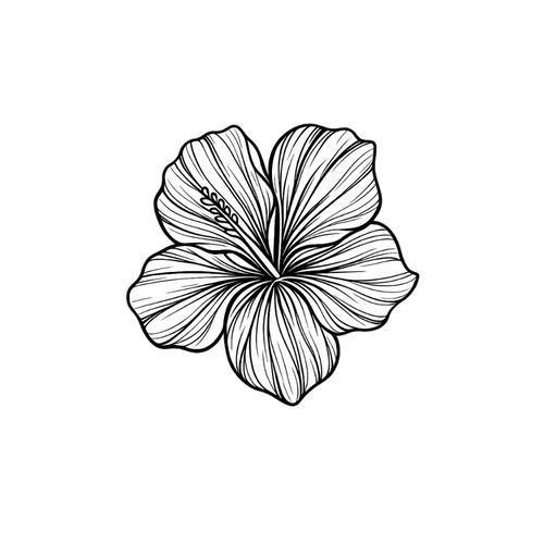 Tatouage hibiscus