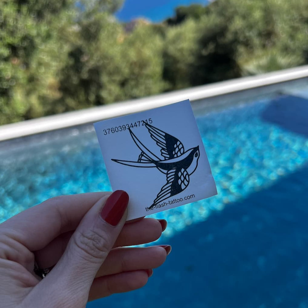 Tatouage hirondelle