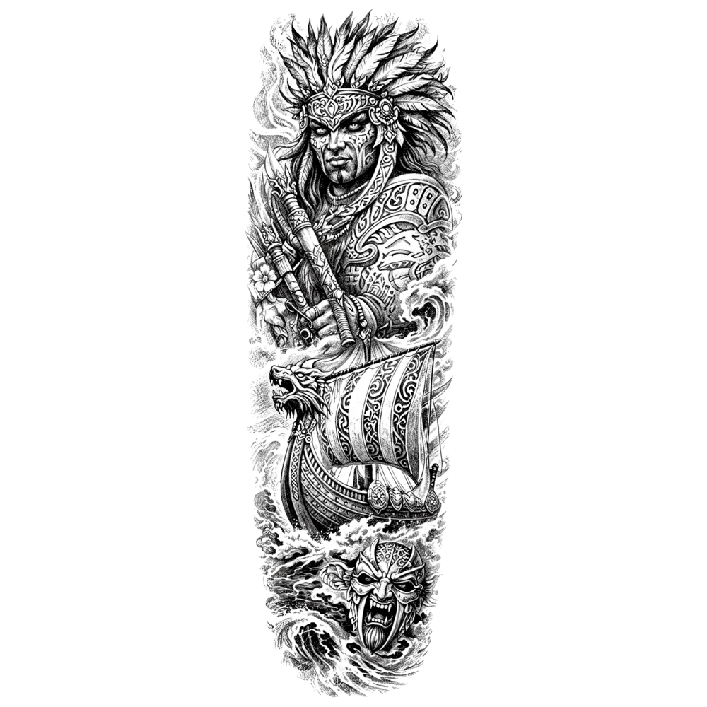 Drakkar sleeve