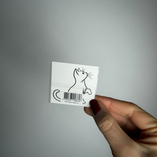 Tatouage ephemere chat